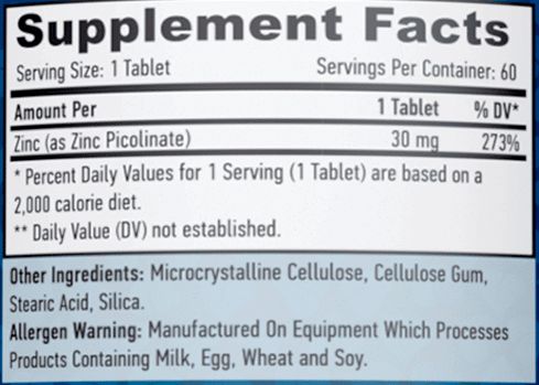 Información nutricional