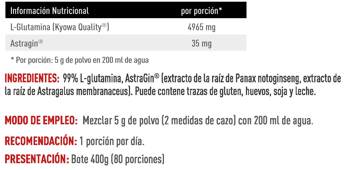 Información nutricional