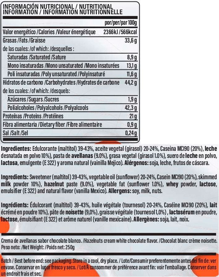 Información nutricional
