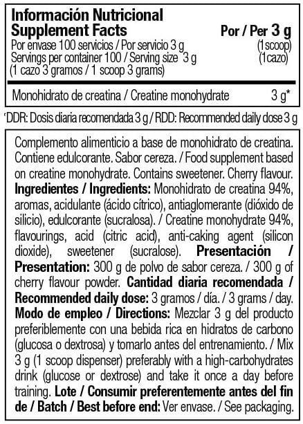 Información nutricional