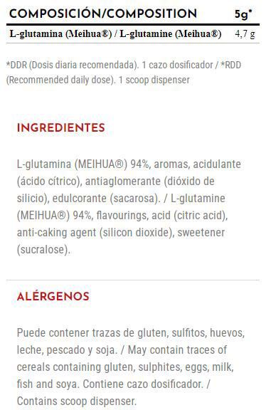 Información nutricional