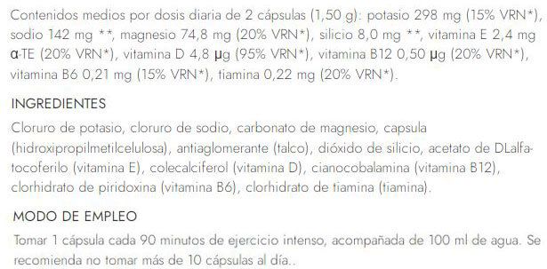 Información nutricional