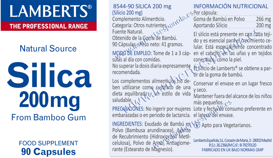 Información nutricional