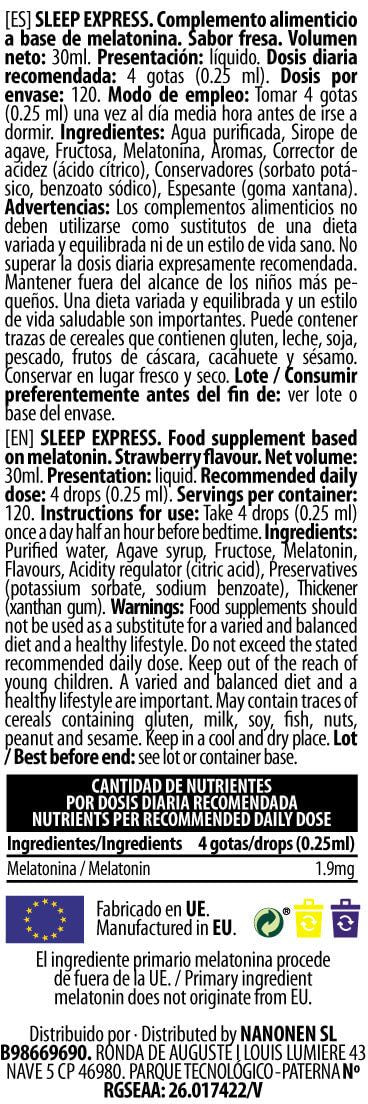 Información nutricional