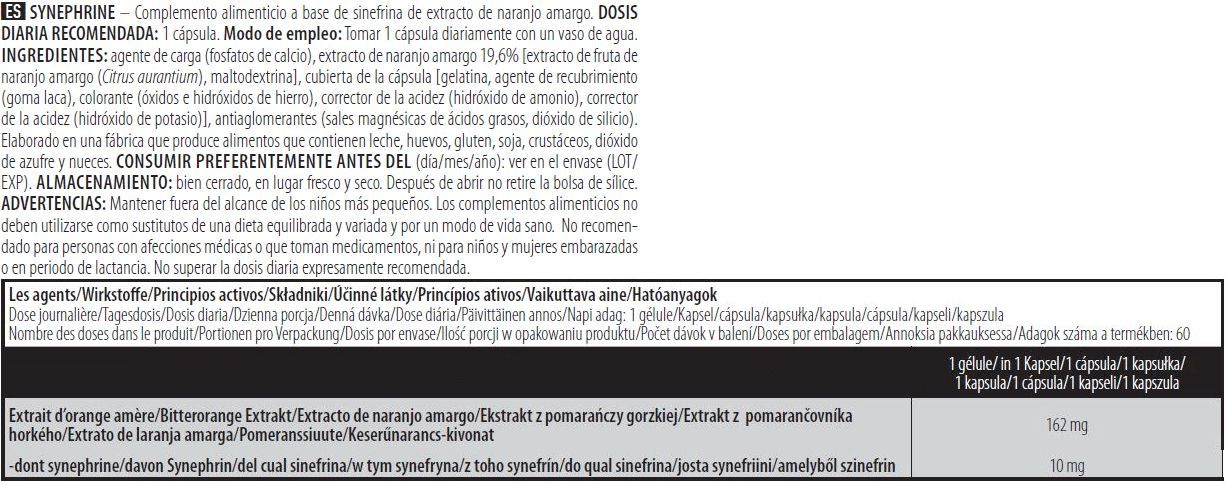 Información nutricional