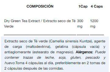 Información nutricional