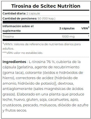 Información nutricional