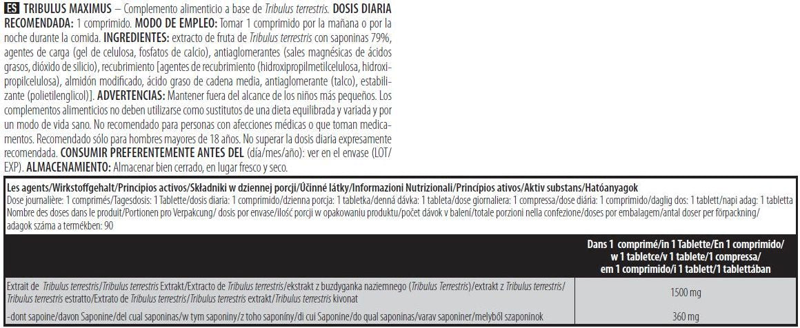 Información nutricional
