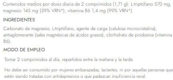 Información nutricional