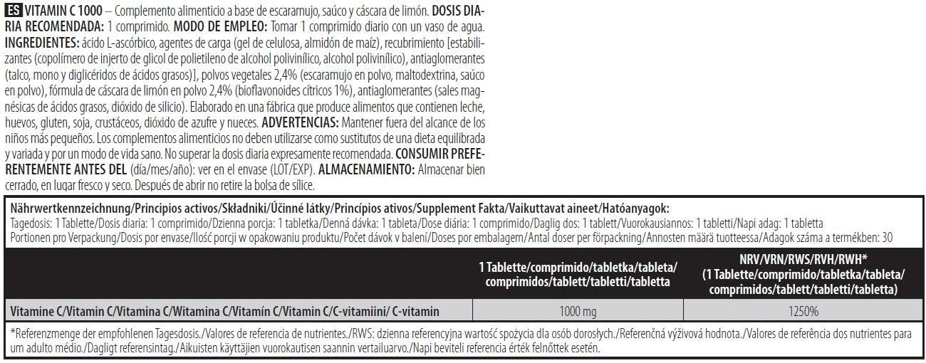 Información nutricional
