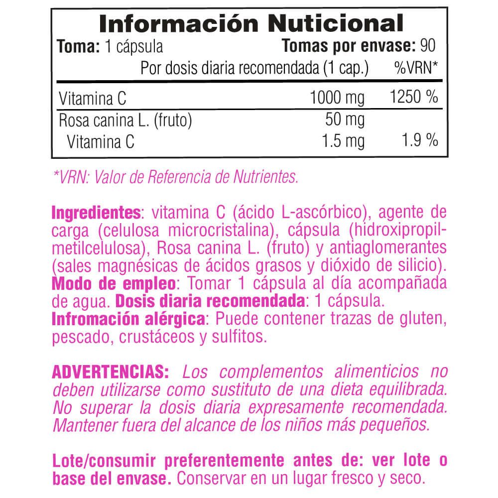 Información nutricional