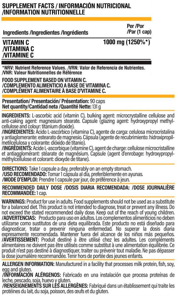 Información nutricional
