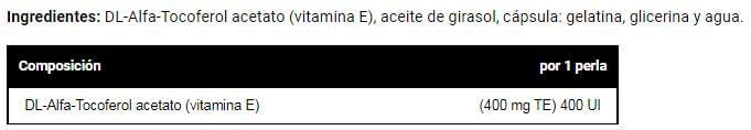 Información nutricional