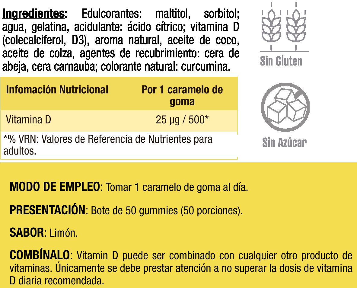 Información nutricional