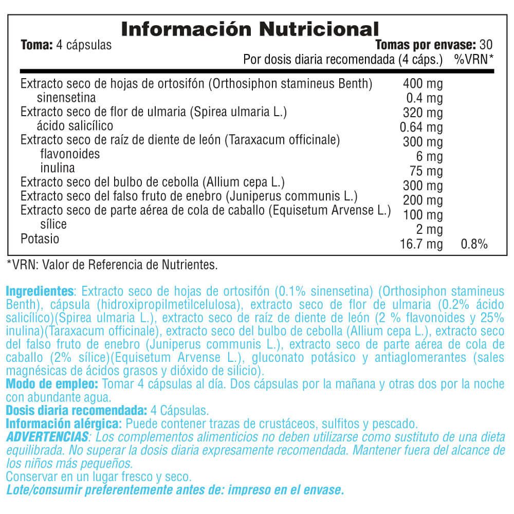 Información nutricional