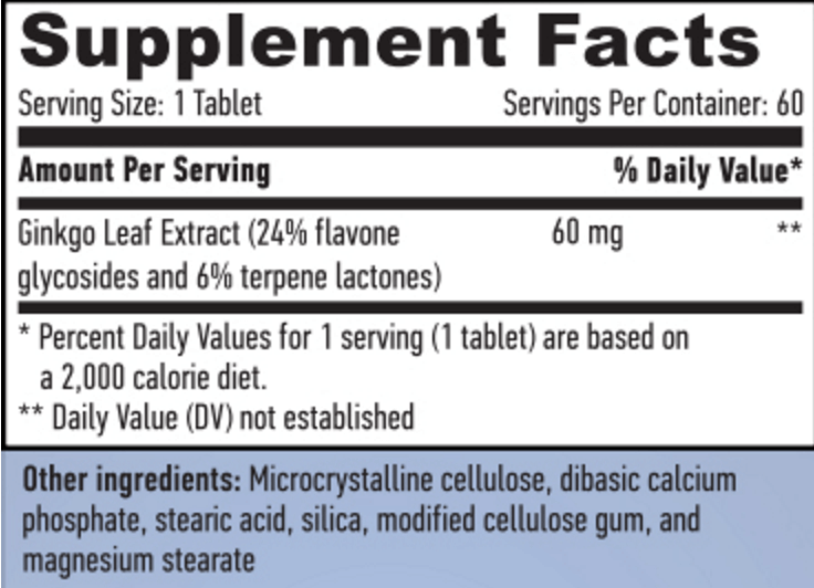 Información nutricional