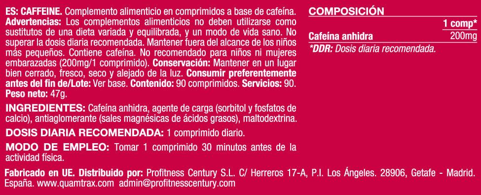 Información nutricional