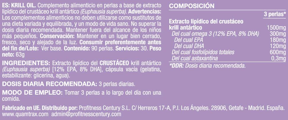 Información nutricional