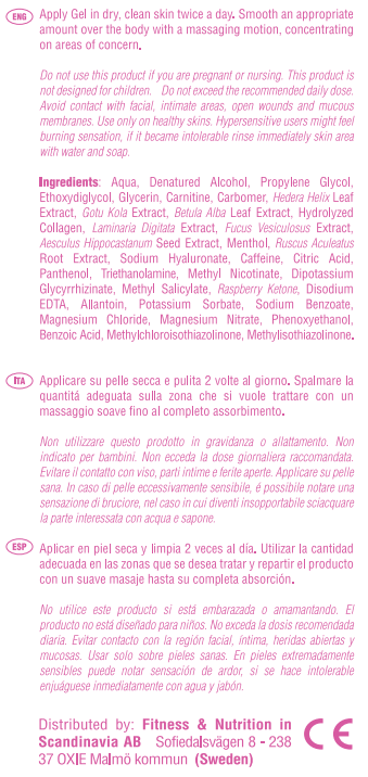 Información nutricional